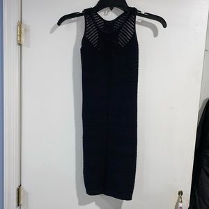 Bat Mitzvah/Sweet 16 Black Mini Bodycon Dress